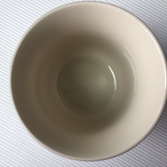 Stoneware Japan Coffee Tea Cup White Flower Floral Beige Vintage MCM Set of 5 - Picture 6 of 12